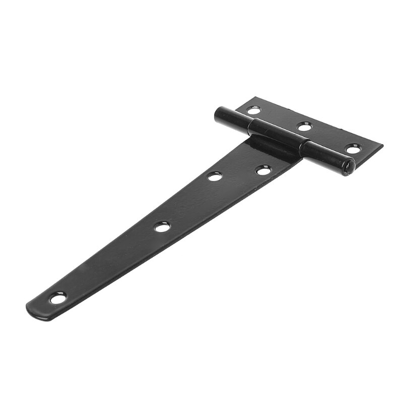 Schwarz Farbe T bilden Dreieck Scharnier Schrank Schuppen Holz Tür Tor Scharniere Hardware-
