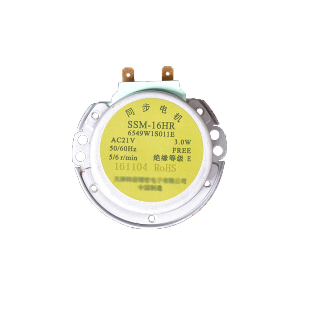 Turntable motor For LG Microwave Oven Synchronous Motor Tray Motors SSM-16HR 6549W1S011E AC 21V 3W 50/60Hz Replacement Parts