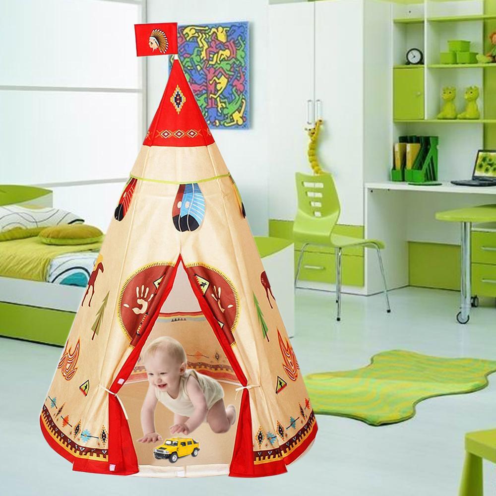 Portatile Giocano I Bambini Tenda Bambini Interni Esterni Oceano Piscina di Palline Pieghevole Cubby Giocattoli Castello Enfant Camera Casa Regalo Per I Bambini