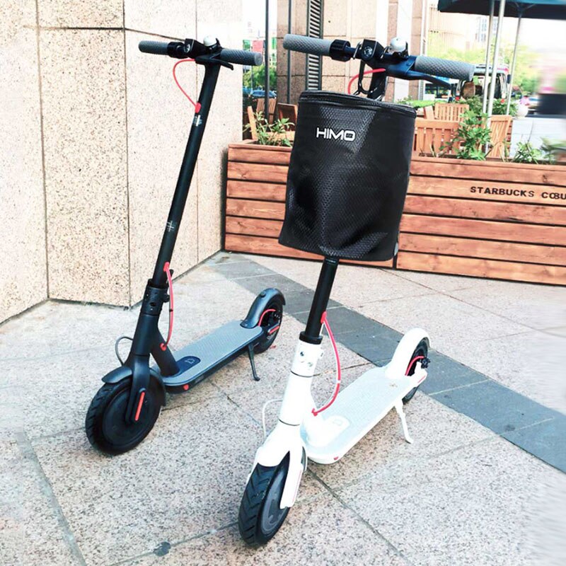 Original HIMO Bicycle C20 Z20 E-Bike Scooter Multi-Function Waterproof With Lid High Capacity Cycling Canvas Basket Pannier