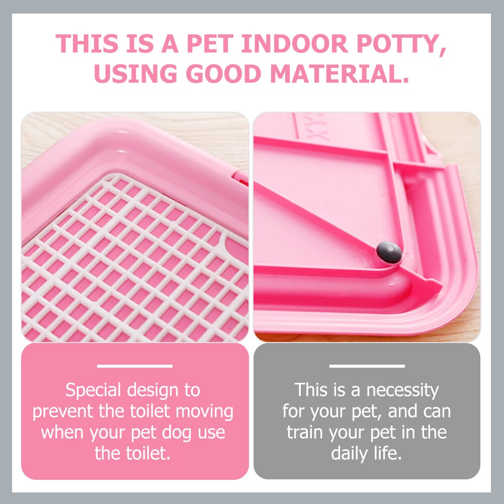 Cat Train Toilet Puppy Train Toilet Plastic Dog Potty Plastic Pet Potty for Home )