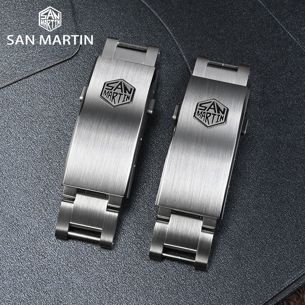 San Martin-Fermoir réglable pour bracelet de montre, non universel, modèle spécifié de 16mm