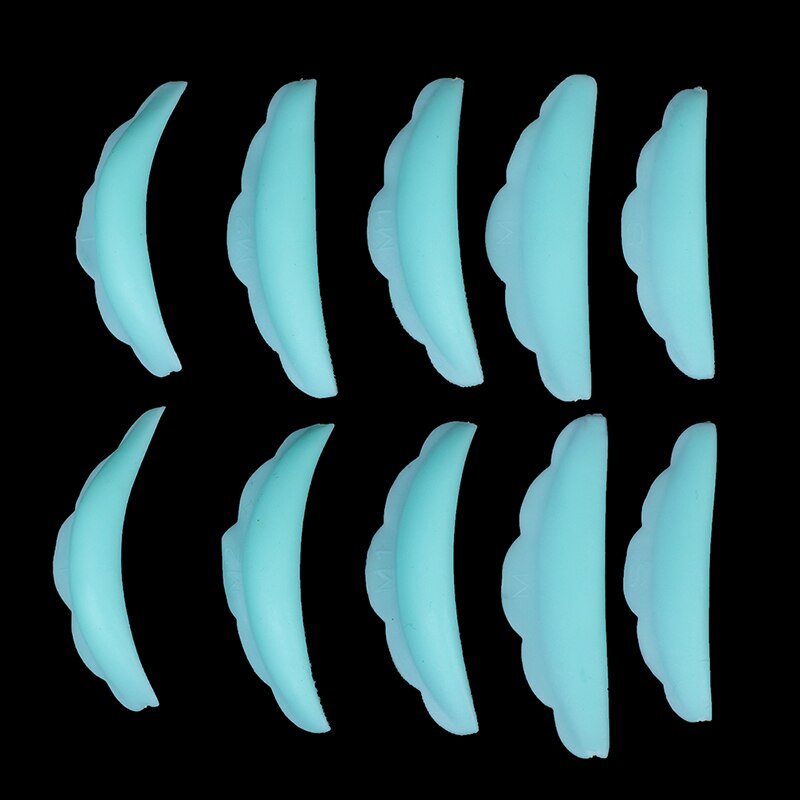 5 Pairs Eyelash Lifting Silicone Pads Set Eye Lash Extension Lift Perming Kit Tool Eyelash Lift Curlers Curl Shields Pads: GN