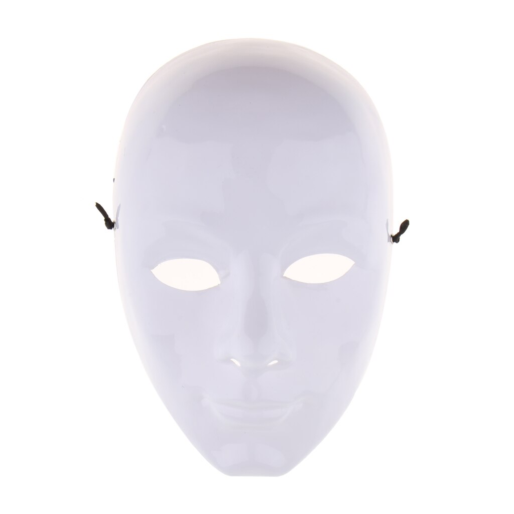 Plain White Blank Decorating Craft Volledige Gezicht Maskerade Masker Custome Party