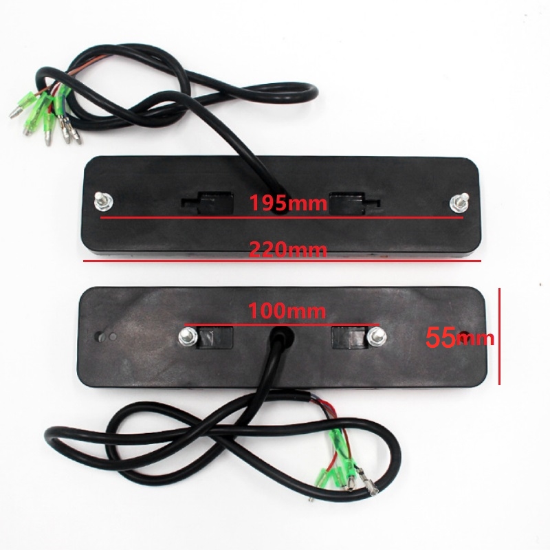 1 paar universele 10-80v 12v 24v 48v led heftruck achterlichten folk lift stop lights Reverse lichten waarschuwing achterlichten lamp