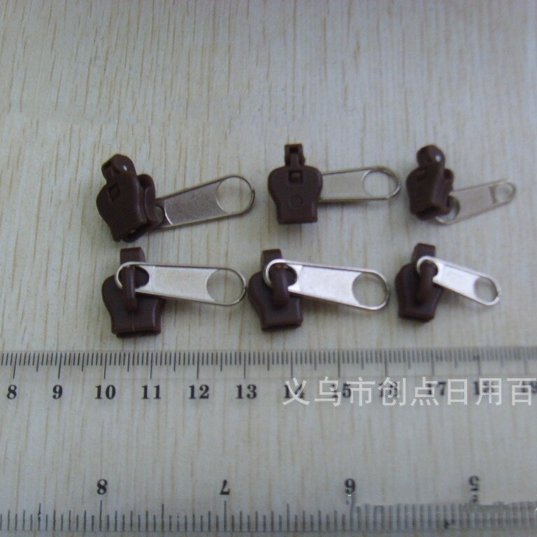 6Pcs 3 Sizes Universal Instant Fix Zipper Repair Kit Replacement Zip Slider Teeth Rescue Zippers Sewing Clothes