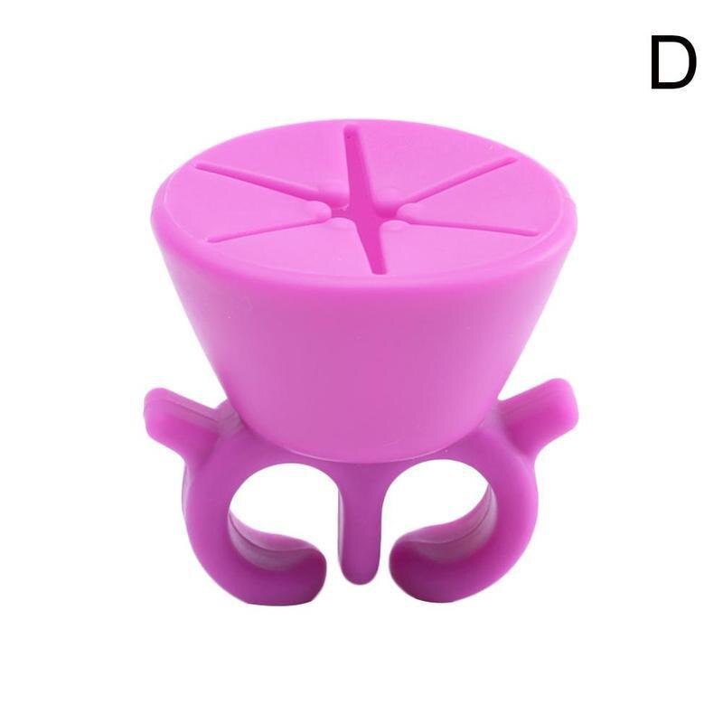Handicraft Waste Collector Suctioned Vinyl Weeding Scrap Storage Collector Craft Weeding Tool Silicone Handicraft Storage Box: D
