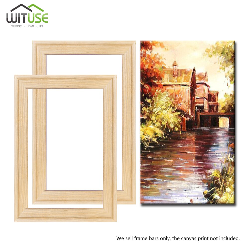 DIY Wooden Canvas Frame For Oil Painting Canvas Print Painting Frames Gallery Canvas Stretcher Bar Christmas Decoration For Home