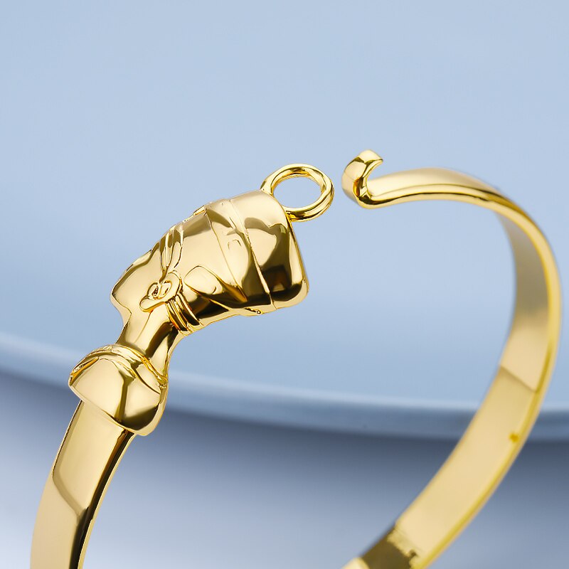 Egyptian Nefertiti Bracelet For Women Egypt Jewelry Gold Adjustable Stainless Steel Queen Bangles Bracelets Couple Men Bracelet