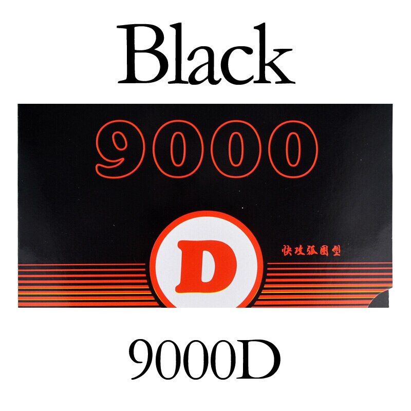 YINHE 9000D 9000E Table Tennis Rubber Sticky Galaxy Milkyway Original YINHE 9000 Ping Pong Sponge: 9000D BLACK