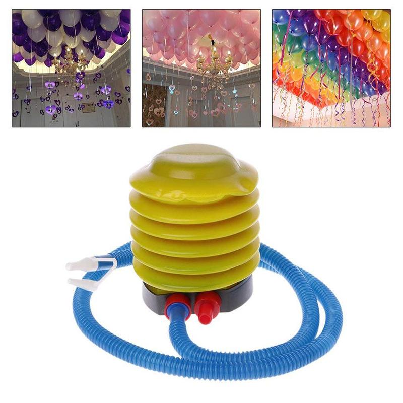 Pompe à Air pour jouet gonflable/ballons/natation ballon pompe décoration pompe gaz pied anneau compresseur pour fête K2C8