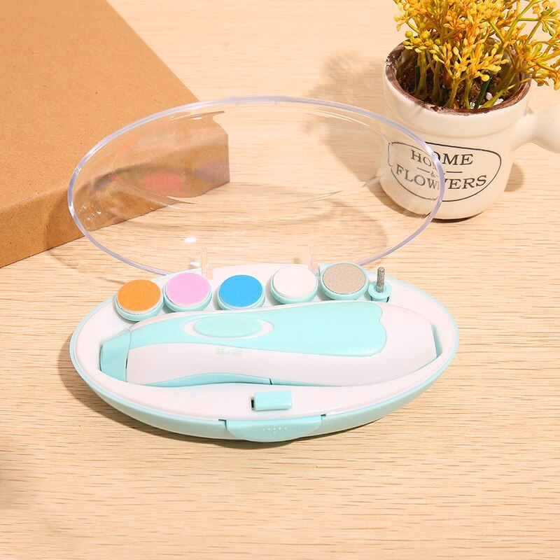 freundlicher Baby Nagel Trimmer Elektrische Baby Manikübetreffend Pedikübetreffend Nagel Knipser Cutter Schere Pflege einstellen Baby Nagel Trimmer Nagel Liefert