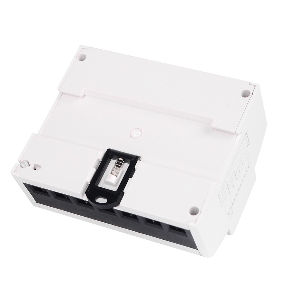 Heavy Load 100A Three Phase 380V AC Wattmeter Digital and Mechanical Analog Electricity Energy Meter 35mm DIN Rail Mounted