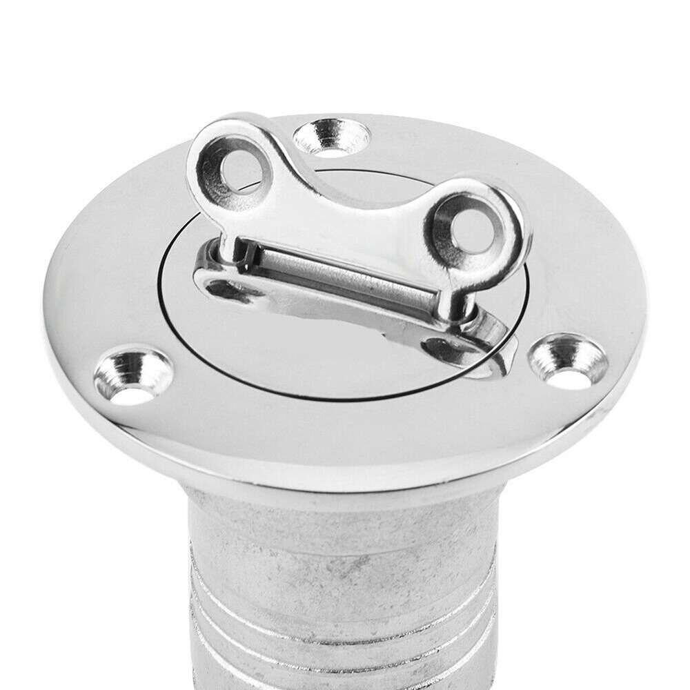38mm 1.5 Inch Boat Fuel Tank Cap Marine Stainless Steel Boat Deck Fill Filler Port Gas Fuel Tank With Key Cap