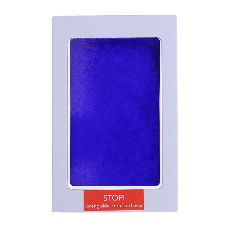 Kit de pintura no tóxica para cuidado del bebé, huella impresa a mano, pintura de agua para recién nacidos, recuerdos para bebés, almohadilla de tinta, herramienta de arte: Azul