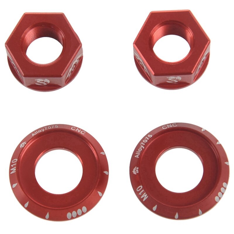 Muqzi Fiets Hub Moer M10 Bloem Drum Moer Aluminiumlegering Moer Voor Balans Kind Fiets Mtb Racefiets