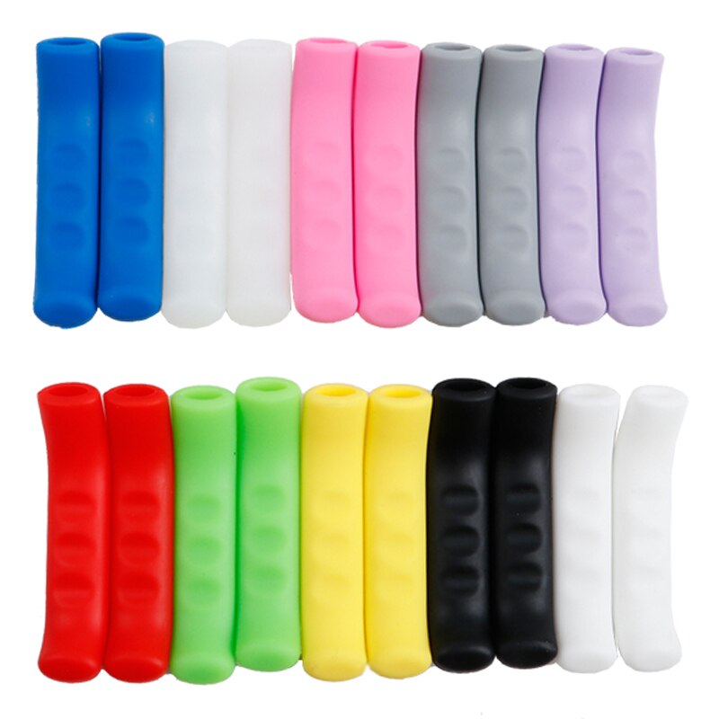 Housse de Protection universelle en Gel de silice, pour poignée de frein de vélo, vtt, cyclisme sur route, équipement fixe