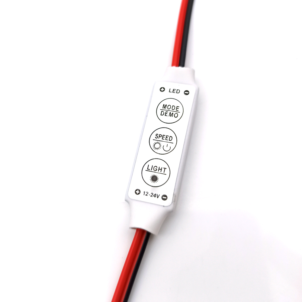 10/5 Stücke Mini 12 V LED-Licht Dimmen 3 Tasten Controller Dimmer Fahrer und Schalter 3528 5050 5630 Neueste Steuerung Led-streifen Licht