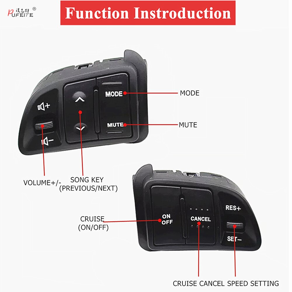 Russian warehouse for Kia Sportage SL steering wheel button telephone sound with backlight