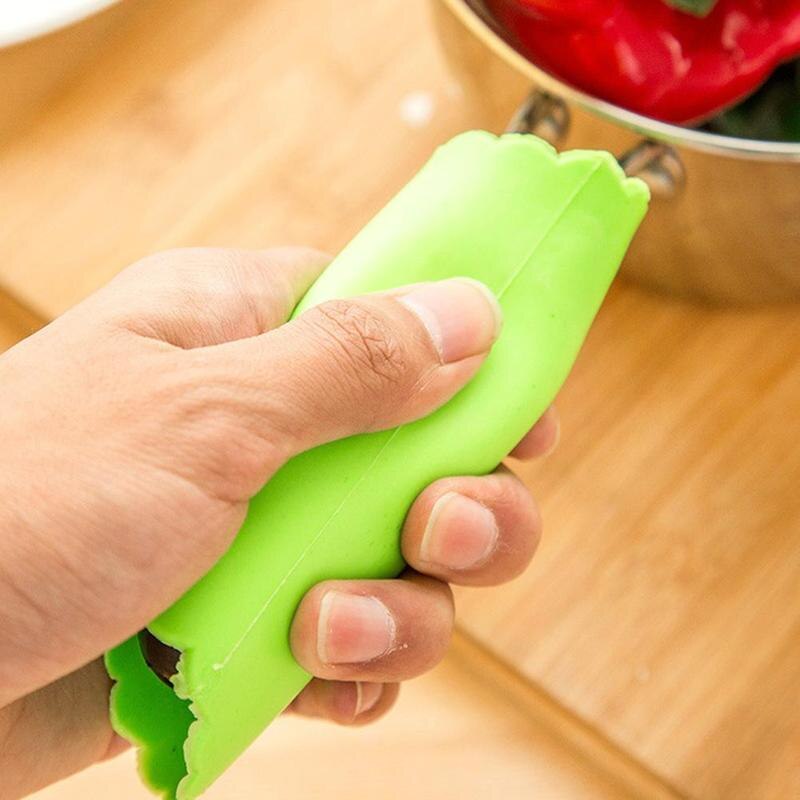 1 stk tilfældig farve pillede hvidløg værktøj silikone hvidløg skræller skræl tønde skrælning nemt køkkenværktøj tilfældig farve