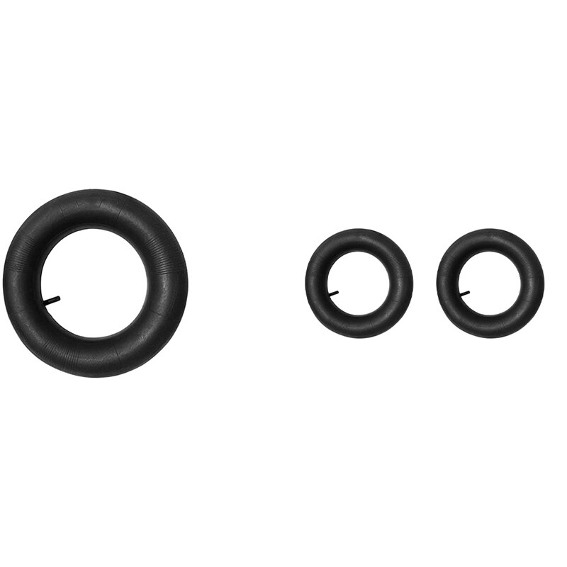Wheelbarrow Inner Tube 3.50-8 Heavy Duty Rubber Inner Tube Replacement With Tr13 Valve Stem Garden Cart Inner Tube