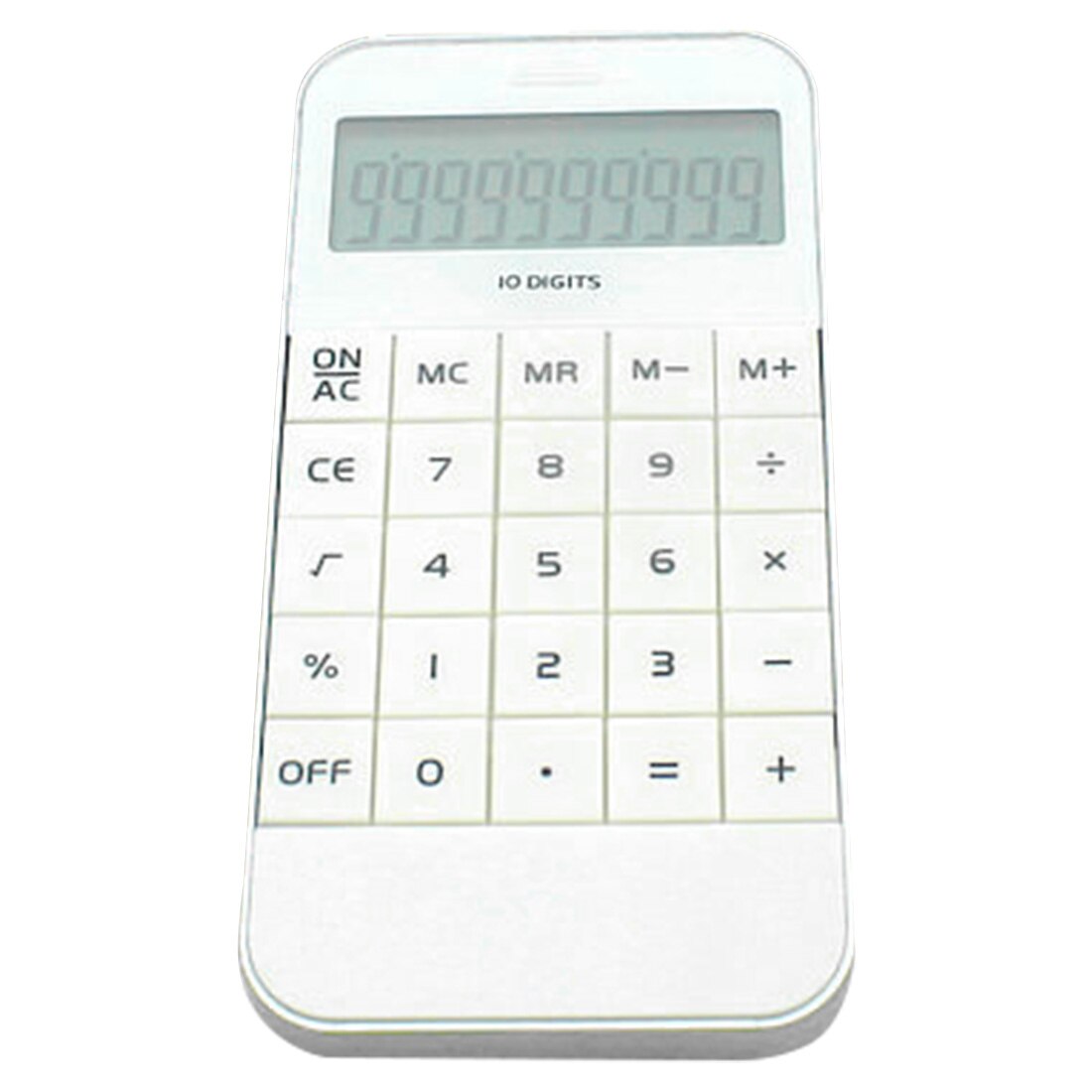 NOYOKERE White Office Home Calculator Office worker School Calculator Portable Pocket Electronic Calculating Calculator