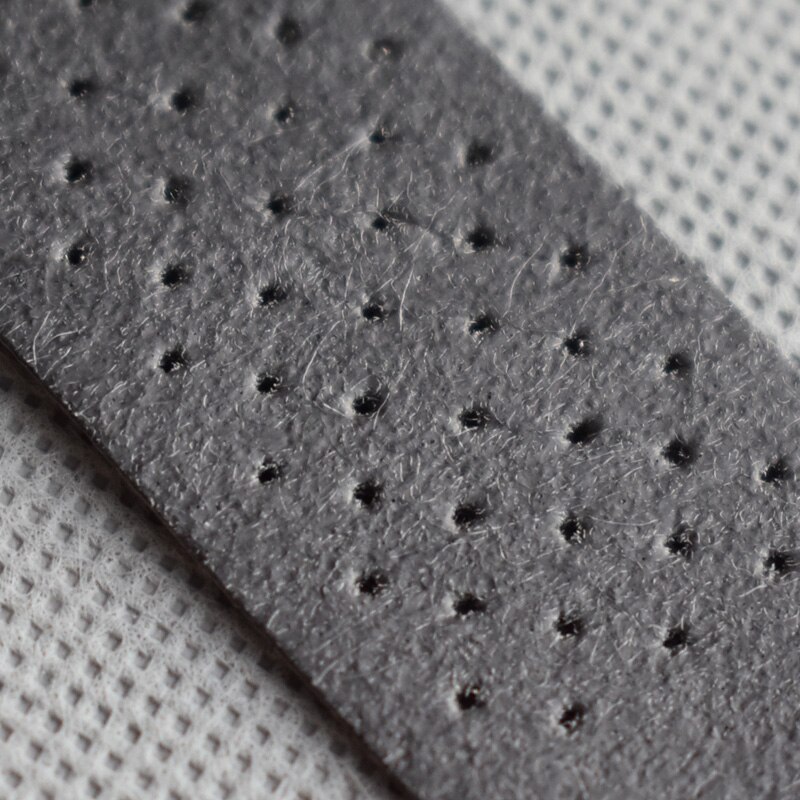 (60 stk/parti) sort tennisketsjer greb anti-skrid sved perforeret badminton greb ketsjer tyktflydende overgreb med ventilationshuller