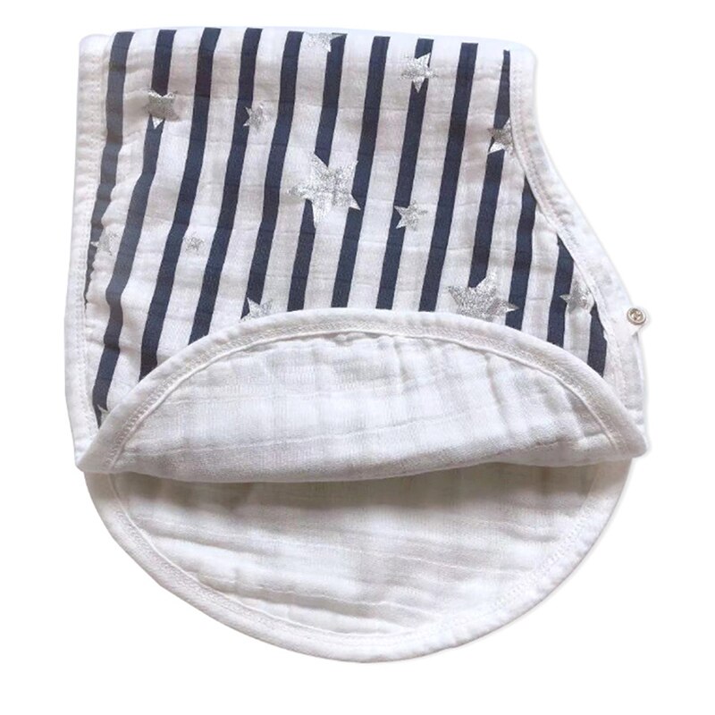 Bambino Bavaglini Doppio Strato Impermeabile Puro Del Bambino Del Cotone del Tovagliolo di Alimentazione Mamma Spalla Sputare Latte Pad Per I Bambini Panni Bandana