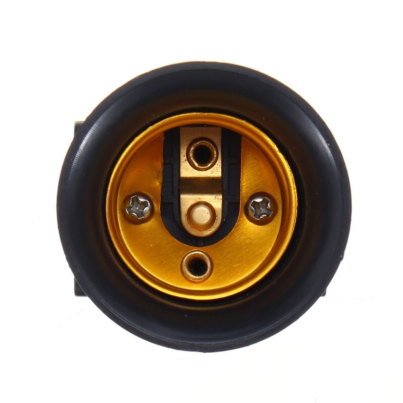 AC100-240V 4A Pbt Brandwerende E27 Lamp Adapter Lamp Holder Base Socket Met Eu Plug Ondersteuning