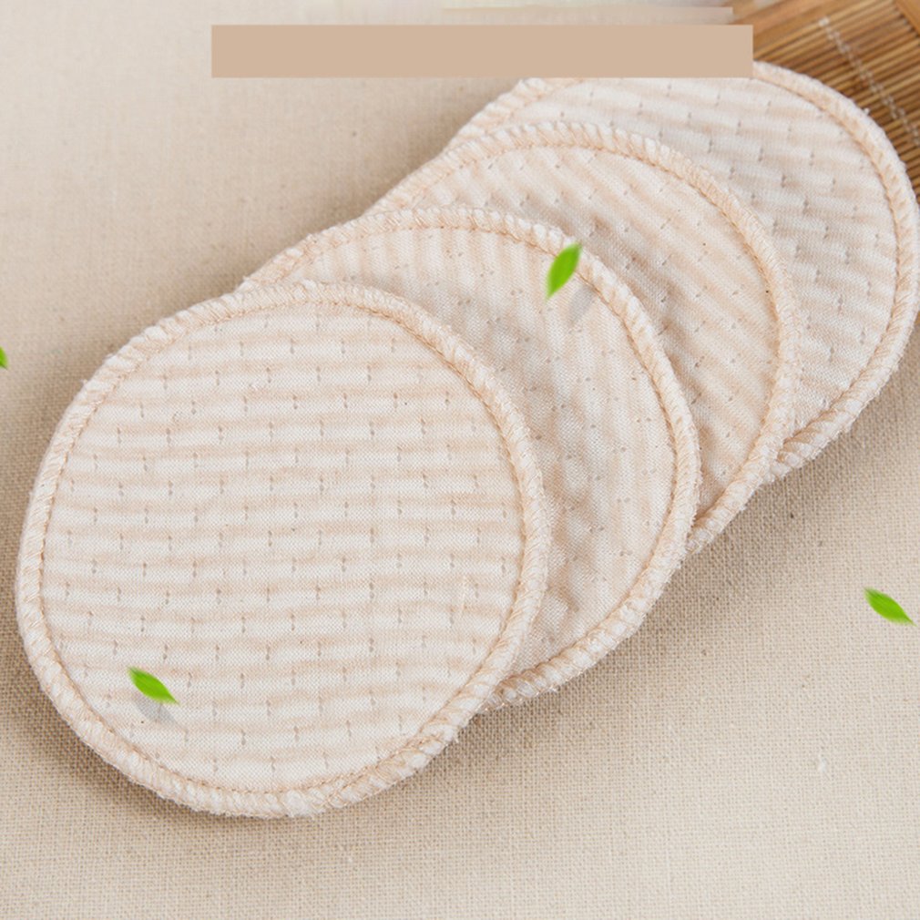 4PCS Non-Woven Baumwolle Sammlung Krankenpflege Brust Pads Stillen Saugfähigen Abdeckung Bleiben Trockenen Tuch Pad