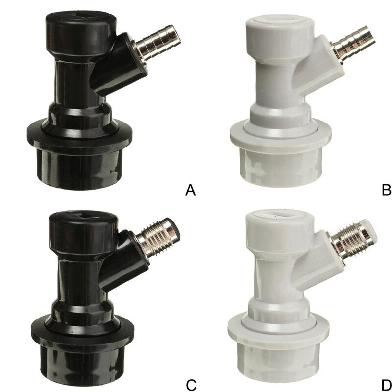 Homebrew cerveza barril conector de bola Bloqueo de barril de desconexión líquido/conectores de Gas