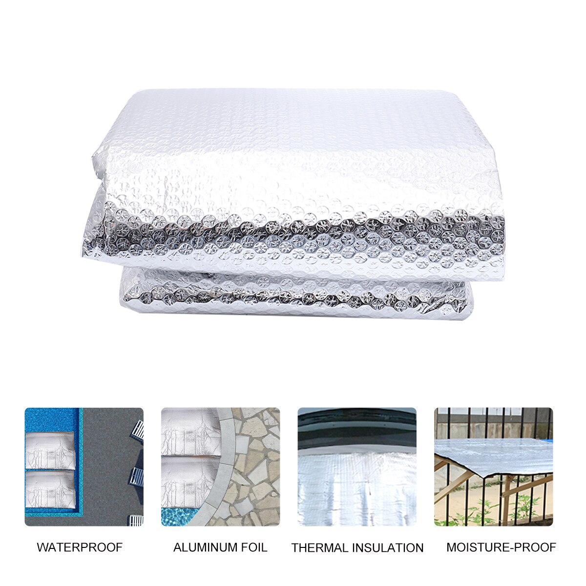 1PC Swimming Pool Heat Preservation Cover Heat Insulation Swim Pool Cover Thermal Insulation Pool Film Swimming Pool