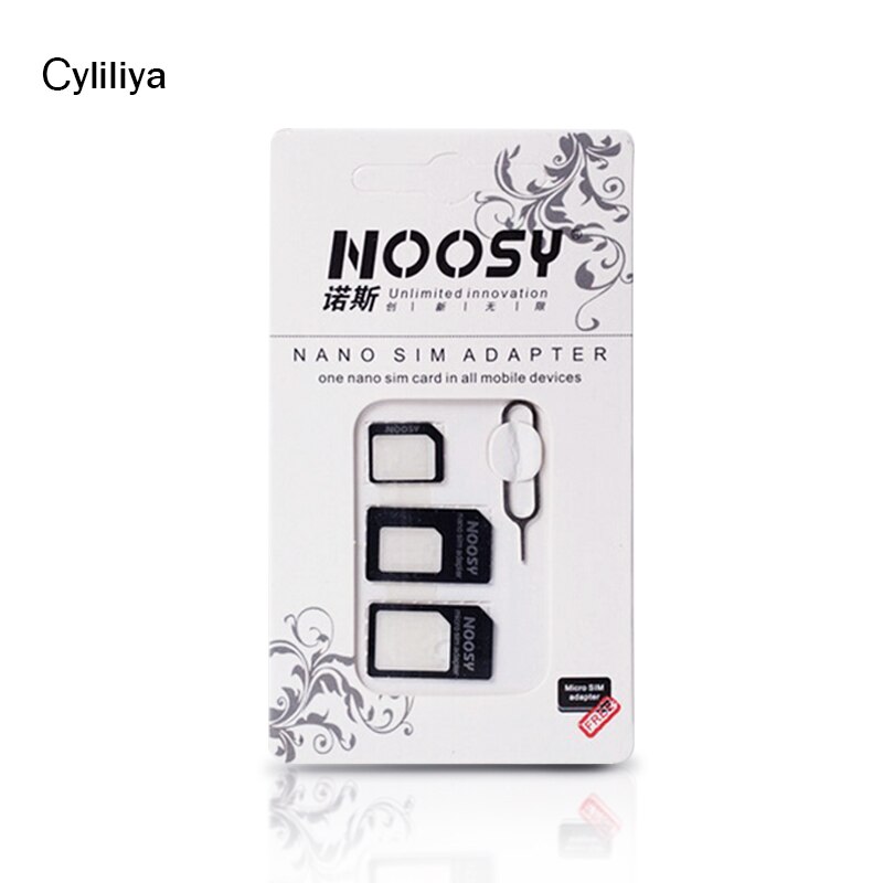 Noosy – lot de 300 cartes Nano Sim 4 en 1, adaptateur de carte Micro Sim, adaptateur de carte SIM Standard avec éjection, pour Iphone samsung