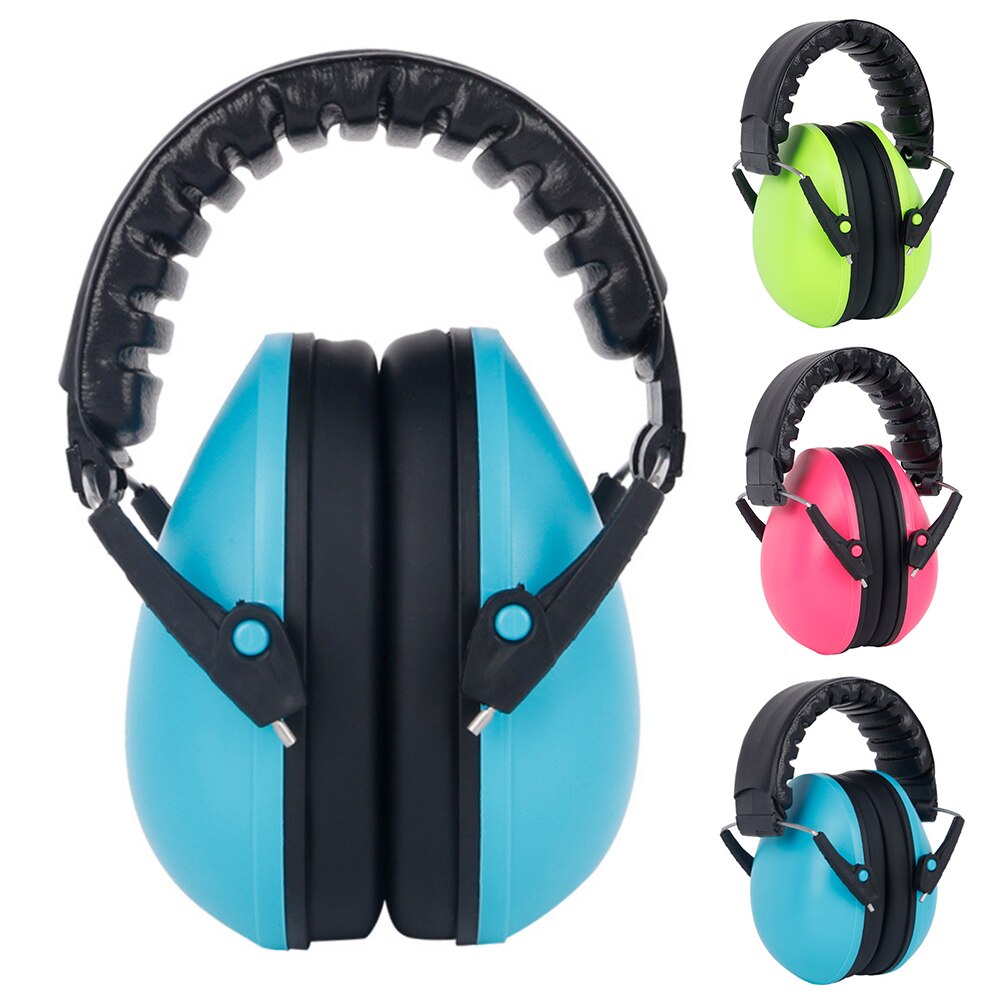 Baby Earmuffs Adjustable Ear Muffs Noise Reduction Hearing Protector Toddler Soft Infant