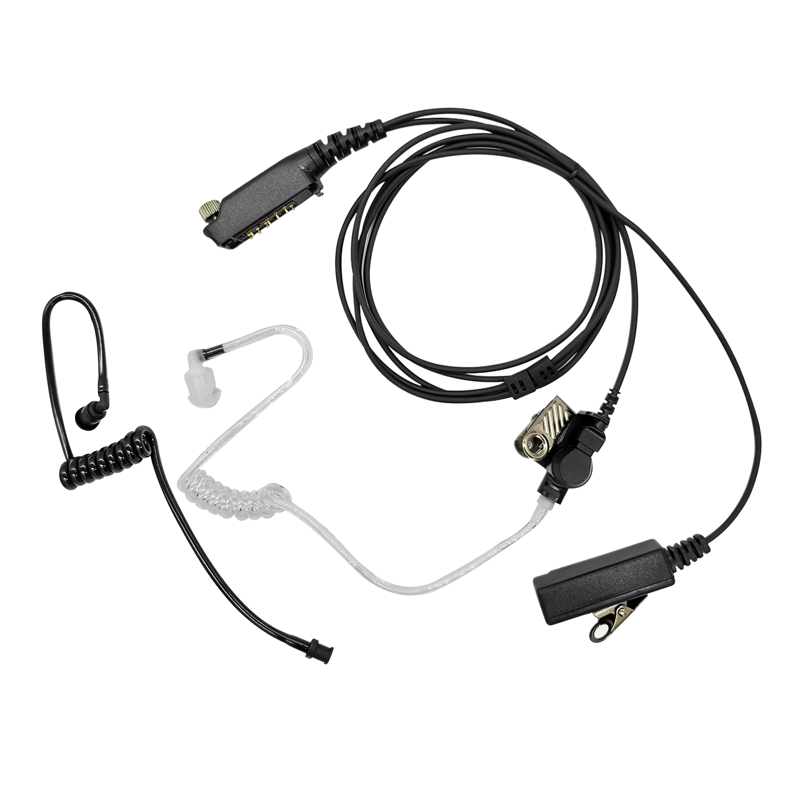 Sepura Radio Zubehör Stp 9000 8000 8038 Kopfhörer Ohrhörer trennen Headset Walkie Talkie Ohrhörer: Weiß