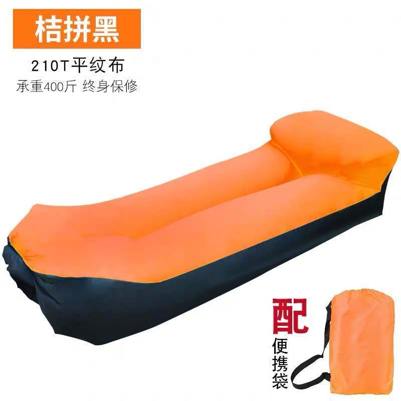 Voksen strand hvilestol hurtig folde camping sovepose vandtæt oppustelig sofapose doven taske camping sovepose luft seng: G