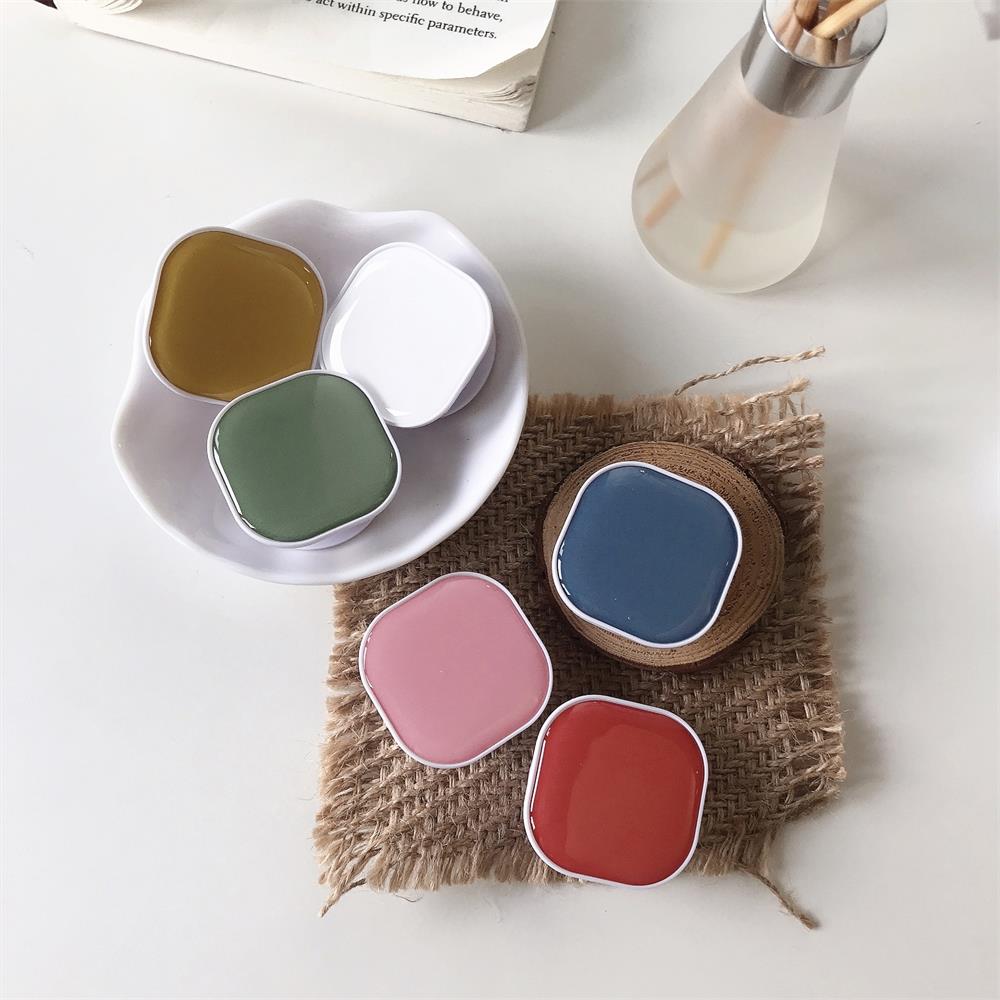Solid Color Pop Pocket Socket Folding Phone Holder Stand For iPhone Xiaomi Support Telephone Mobilephones Finger Ring Grip