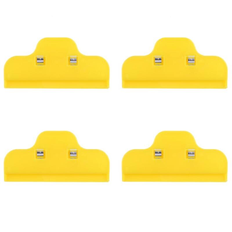 4pcs Mobile Phone Repair Tools Plastic Clips Fixture Fastening Clamps for Tablet Phone LCD Screen: Yellow