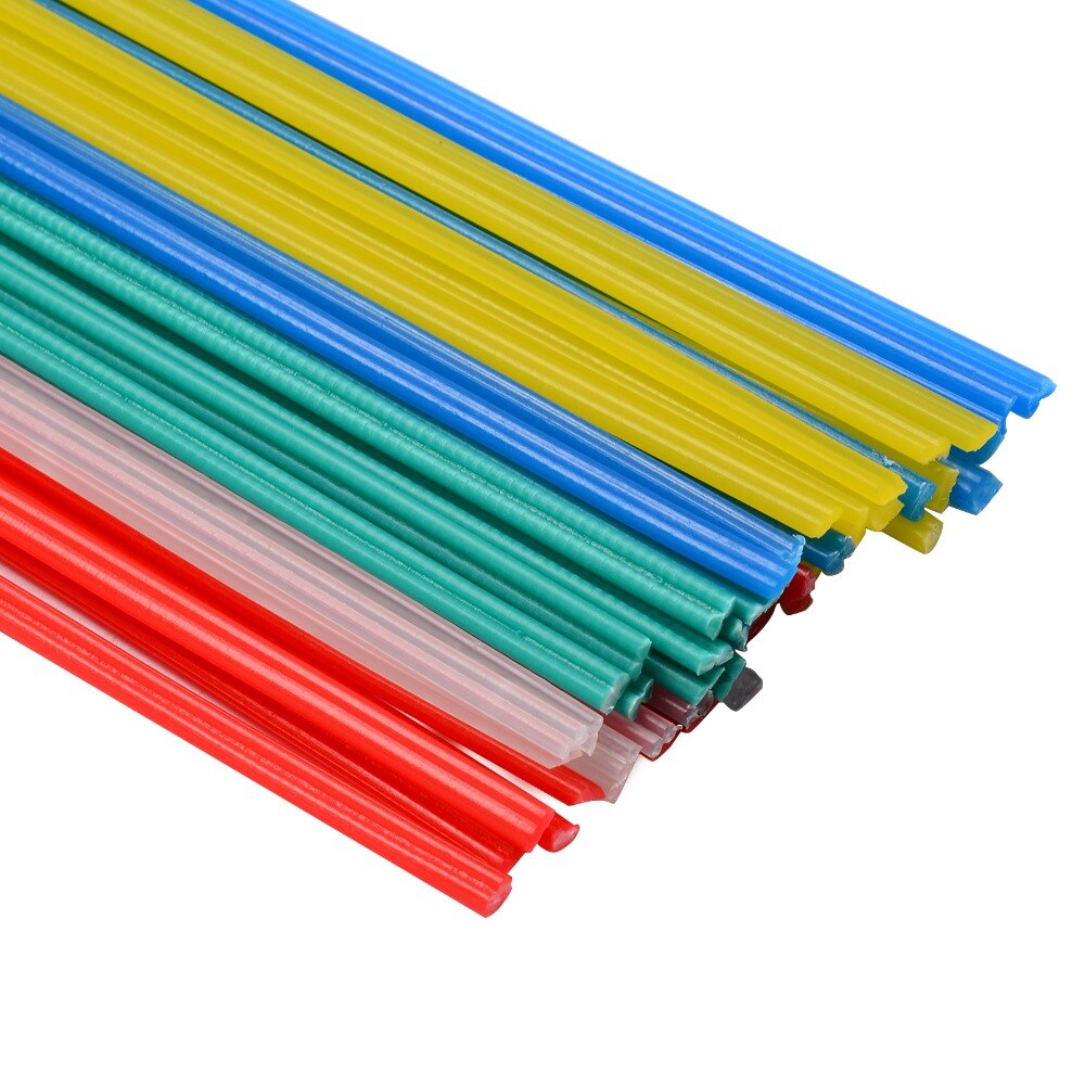 50pcs Plastic Lassen Staven 5 Kleur Lasser Sticks met Corrosiebestendigheid Blauw/Wit/Geel/Rood /groen