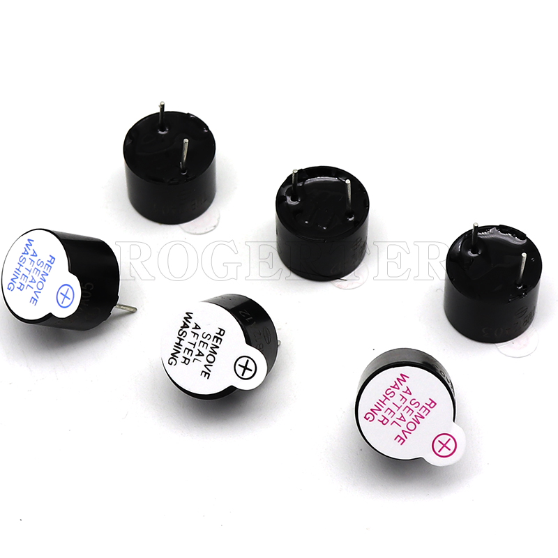 Zumbador activo integrado continuo, 12x9,5mm, 12x9,5mm, 10 unids/lote, TMB12a03, TMB12A05, TMB12A12
