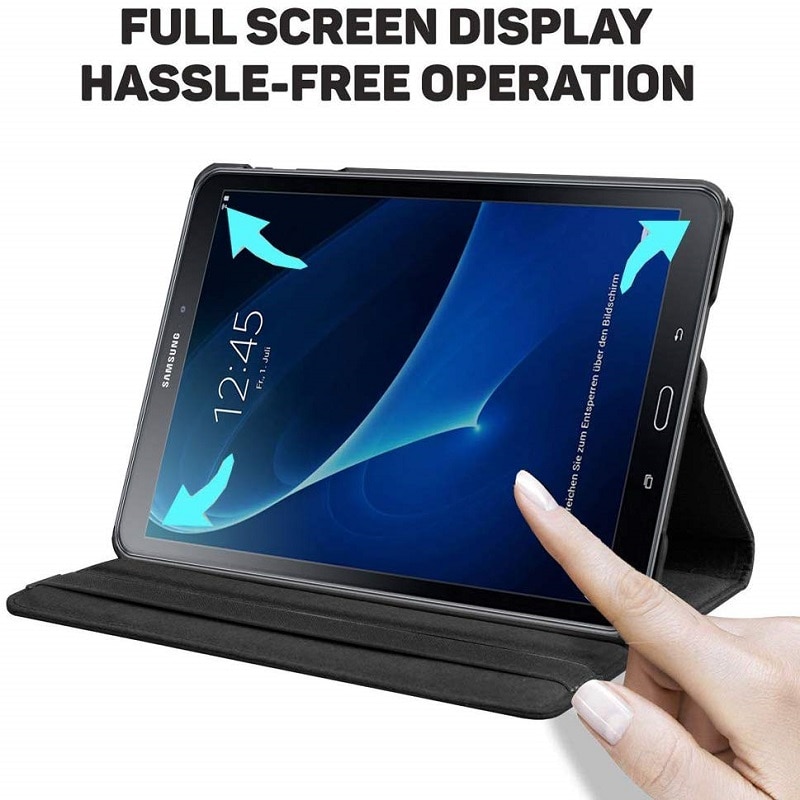 For Samsung Tab S2 9.7 Case Cover for Galaxy Tab S2 9.7 T810 T815 SM-T813 SM-T819 Funda 360 Degree Rotating Leather Smart Coque