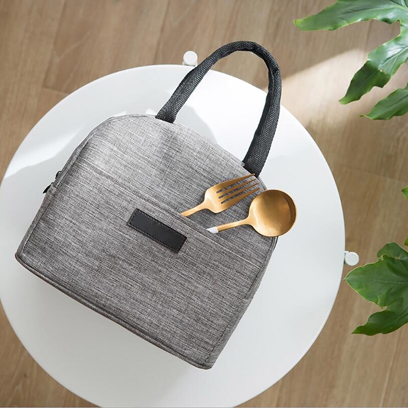 Portable Lunch Bag Thermal Bags Insulated Lunch Box Cooler Bag For Women Convenient Tote Food Bags For Work