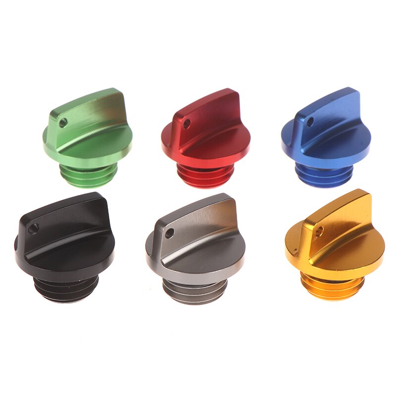 1Pc Motorcycle Engine Oil Filler Cap CNC Engine Oil Filler Screw Cover Plug