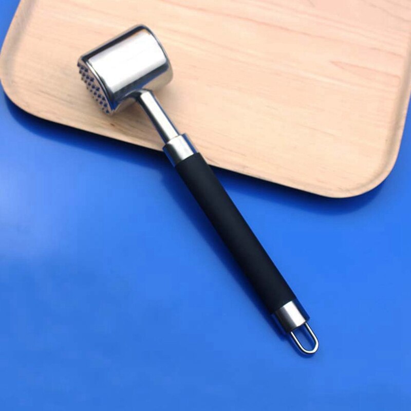 Vleesvermalser Mallet Hamer-Rvs-Dubbelzijdig Tool Voor Tenderizing, -Vaatwasmachinebestendig