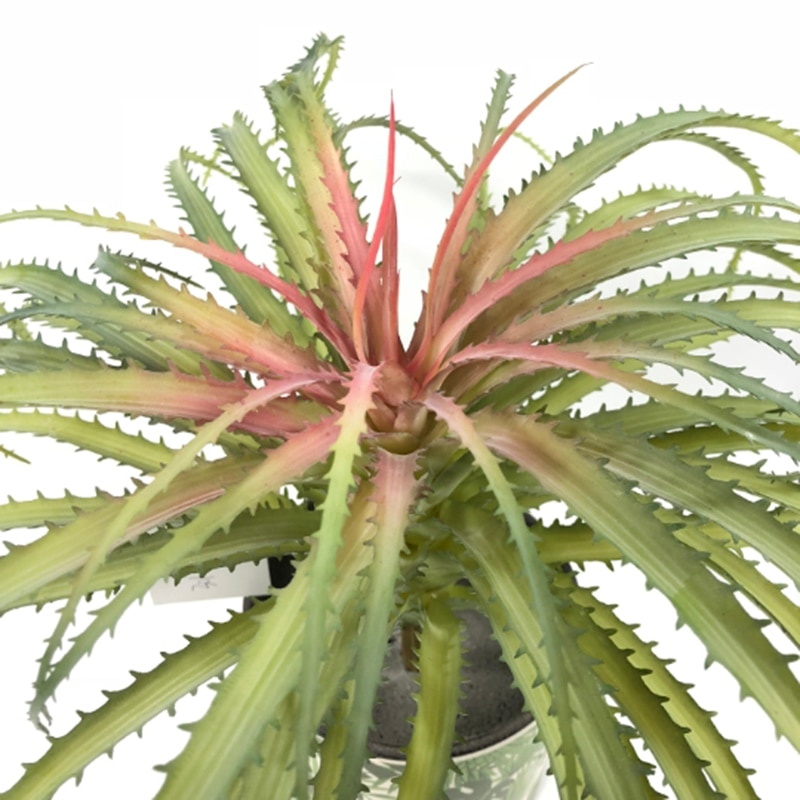 Large artificial air pineapple succulent plant tillandsia plastic green plant Pineapple leaf home shop wedding floral decor