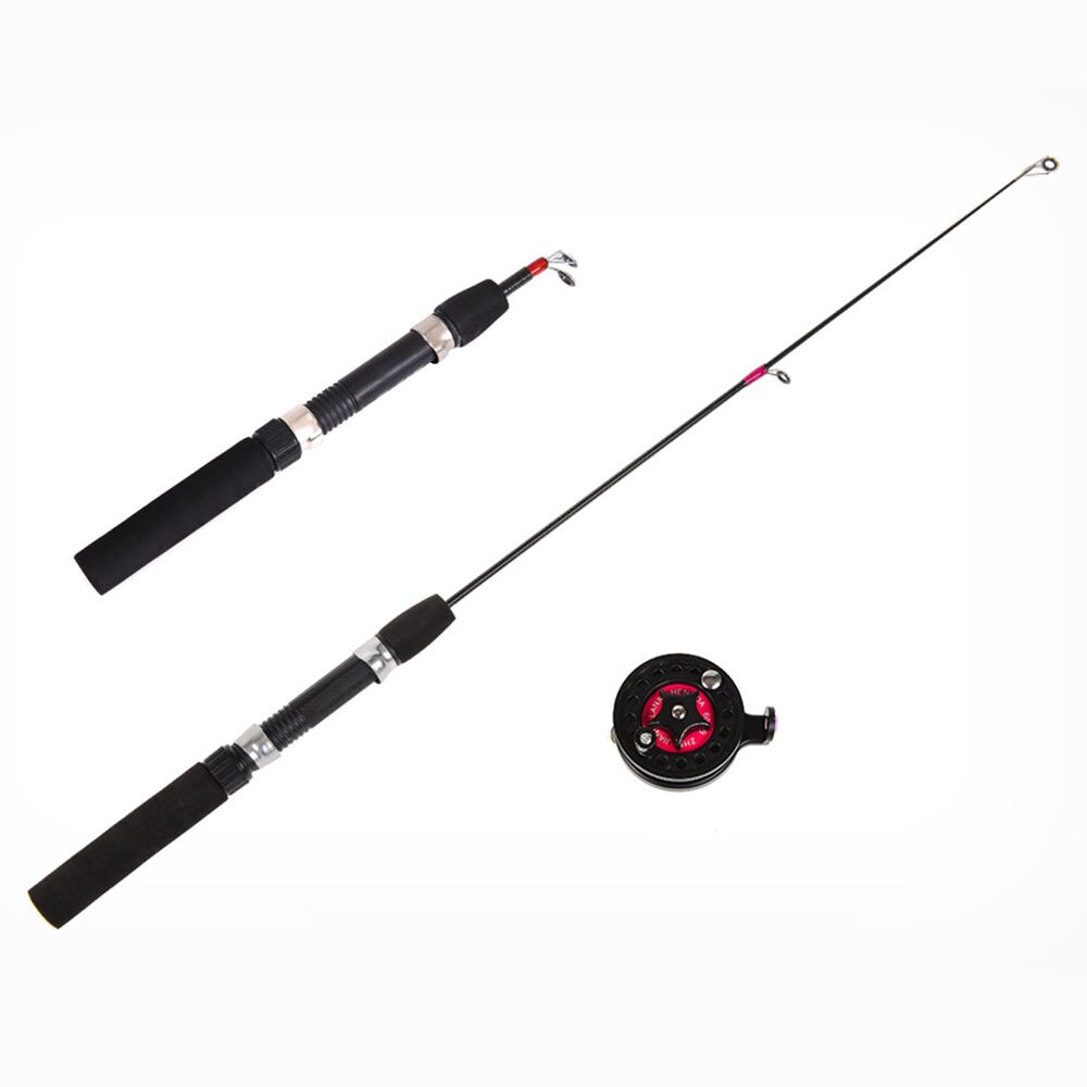 Ice Fishing Rod Medium Fiberglass Spinning Ice Fishing Pole