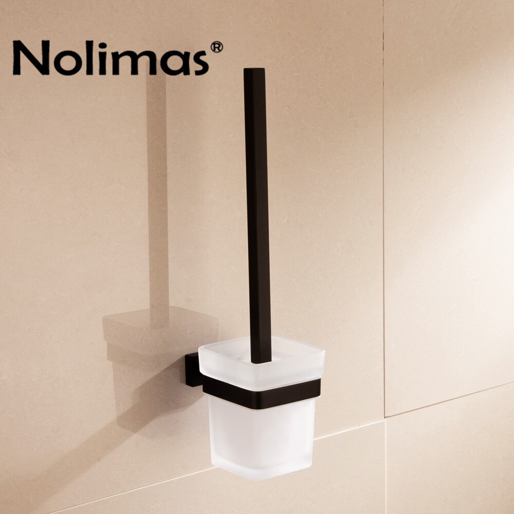 SUS 304 Stainless Steel Bathroom Hardware Set Paper Holder Toilet Brush Holder Towel Bar Bathroom Accessories