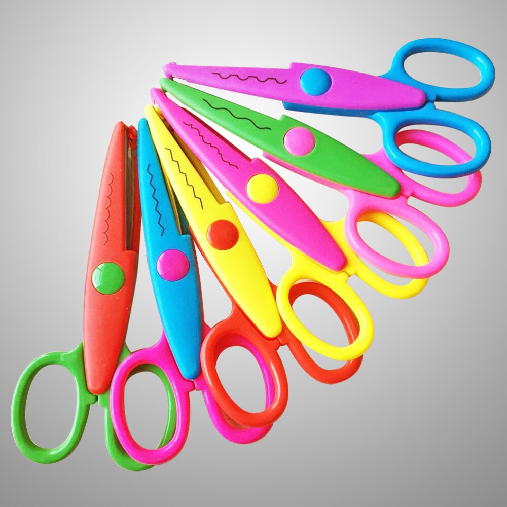 12Pcs Craft Scissors Decorative Art Colored Paper ... – Grandado