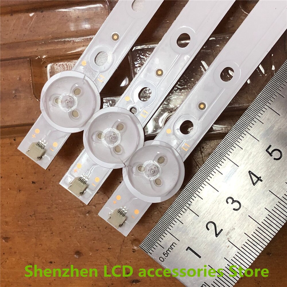 12 pezzi/lottp per 32 pollici nuovo LCD TV ah CONDOTTO LA lampada sbarra Generale Skyworth Hisense Changhong Leroy ah CONDOTTO LA Luce 56 CENTIMETRI 6portato 100% NUOVO