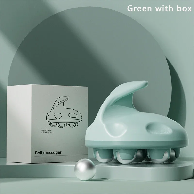 Roller Ball Massager Multifunctional Massage 7 Beads therapy Portable Beautiful Health Care Massage Instrument: MULTI